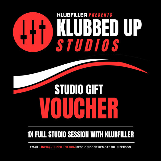 Klubfiller Studio Session (Gift Voucher)